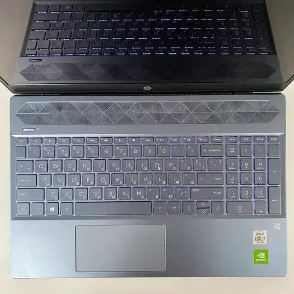 Ультрабук Б-клас HP Pavilion 15-cs3 / 15.6" (1920x1080) IPS Touch / Intel Core i7-1065G7 (4 (8) ядра по 1.3 - 3.9 GHz) / 16 GB DDR4 / 512 GB SSD / nVidia GeForce MX250, 4 GB GDDR5, 64-bit / WebCam / HDMI б/в - зображення 3