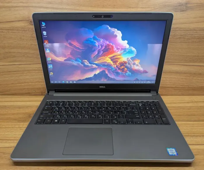 Ноутбук Dell Inspiron 15 5559 / 15.6" (1366x768) TN Touch / Intel Core i7-6500U (2 (4) ядра по 2.5 - 3.1 GHz) / 8 GB DDR3 / 240 GB SSD / Intel HD Graphics 520 / WebCam / Windows 10 б/в - зображення 2