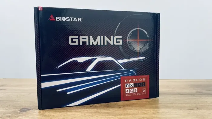 Дискретна відеокарта AMD BIOSTAR RX 560, 4 GB GDDR5, 128-bit (AFRX560-4096D5H4) / 1x DVI, 1x HDMI, 1x DP - зображення 1