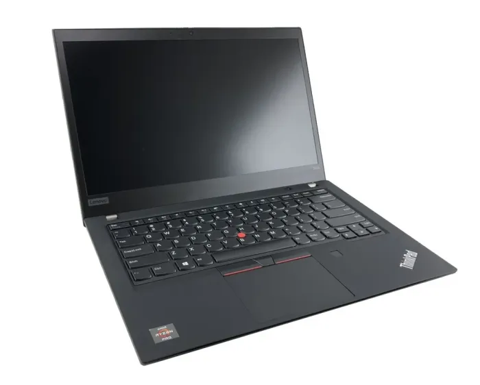 Ноутбук Lenovo ThinkPad T495s / 14" (1920x1080) IPS / AMD Ryzen 5 PRO 3500U (4 (8) ядра по 2.1 - 3.7 GHz) / 16 GB DDR4 / 240 GB SSD / AMD Radeon RX Vega 8 Graphics / WebCam б/в - зображення 2