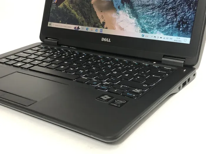 Нетбук Б-клас Dell Latitude E7250 / 12.5" (1366x768) TN / Intel Core i3-5010U (2 (4) ядра по 2.1 GHz) / 8 GB DDR3 / 128 GB SSD / Intel HD Graphics 5500 / WebCam / Win 10 Home б/в - зображення 8