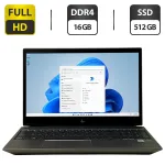 Ноутбук HP ZBook 15v G5 / 15.6" (1920x1080) IPS / Intel Core i5-8300H (4 (8) ядра по 2.3 - 4.0 GHz) / 16 GB DDR4 / 500 GB SSD M.2 / Intel UHD Graphics 630 / WebCam / Windows 10 Pro б/в