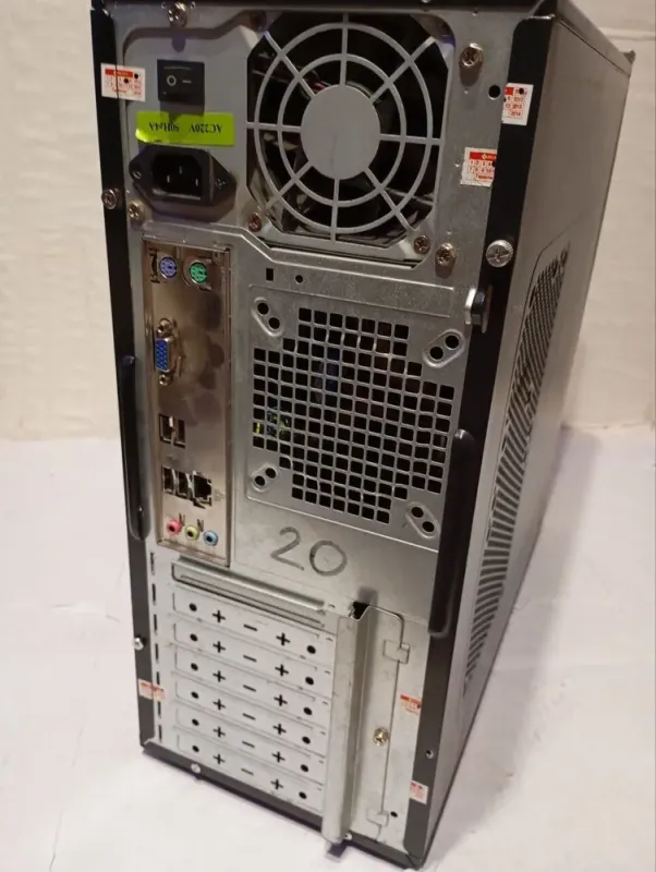 ПК Б-клас Delux Tower / Intel Core i5-2500 (4 ядра по 3.3 - 3.7 GHz) / 8 GB DDR3 / 256 GB SSD / Intel HD Graphics 2000 / 350W б/в - зображення 4