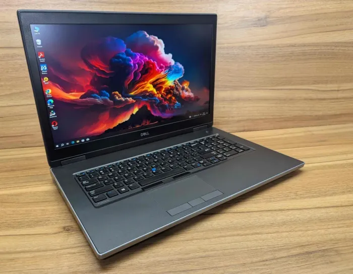 Мобільна робоча станція Dell Precision 7740 / 17.3" (1920x1080) IPS / Intel Core i7-9750H (6 (12) ядер по 2.6 - 4.5 GHz) / 64 GB DDR4 / 1000 GB SSD / nVidia Quadro RTX 4000, 8 GB GDDR6, 256-bit / WebCam / Windows 10 б/в - зображення 4