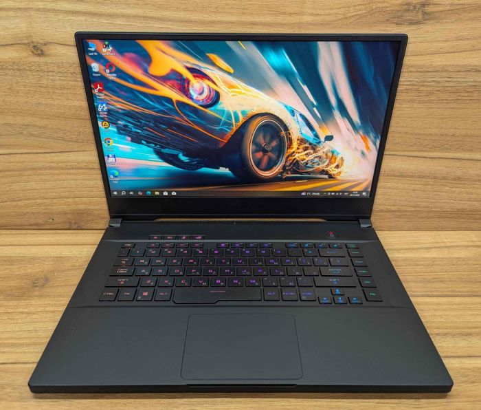 Ігровий ноутбук Asus Zephyrus GU502G / 15,6" (1920x1080) IPS / Intel Core i7-9750H (6 (12) ядер по 2,6 - 4,5 ГГц) / 16 ГБ DDR4 / 1000 ГБ SSD / nVidia GeForce RTX 2060, 6 ГБ GDDR6, 192-біт / HDMI / Windows 10 б/в - зображення 2