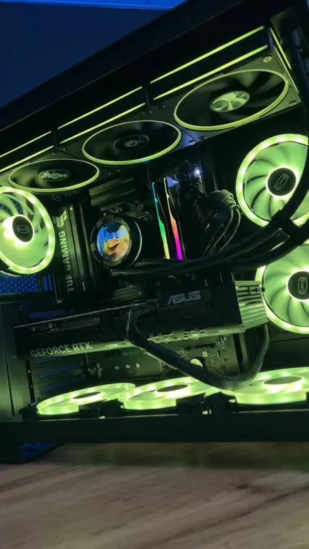 Збірка на замовлення: ігровий ПК PCCooler C3 T500 ARGB Black Tower / AMD Ryzen 7 9800X3D (8 (16) ядер по 4,7 - 5,2 ГГц) / 64 ГБ DDR5 / 500 ГБ SSD M.2 + 2000 ГБ SSD M.2 / nVidia GeForce RTX 5080, 16 ГБ GDDR7, 256-bit / 850 Вт - зображення 6