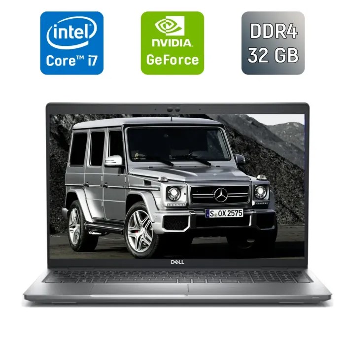 Ультрабук Dell Latitude 5530 / 15.6" (1920x1080) IPS / Intel Core i7-1265U (10 (12) ядер по 3.6 - 4.8 GHz) / 32 GB DDR4 / 512 GB SSD / nVidia GeForce MX550, 2 GB GDDR6, 64-bit / WebCam / Windows 11 б/в - зображення 1