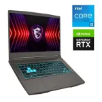 Ігровий ноутбук MSI Thin 15 B13VF / 15.6" (1920x1080) IPS / Intel Core i5-13420H (8 (12) ядер по 3.4 - 4.6 GHz) / 16 GB DDR4 / 480 GB SSD / nVidia GeForce RTX 4060, 8 GB GDDR6, 128-bit / WebCam б/в