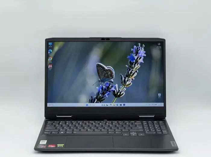 Ігровий ноутбук Lenovo IdeaPad Gaming 3 15ARH7 / 15.6" (1920x1080) IPS / AMD Ryzen 5 6600H (6 (12) ядер по 3.3 - 4.5 GHz) / 16 GB DDR5 / 480 GB SSD / nVidia GeForce RTX 3050, 4 GB GDDR6, 128-bit / WebCam б/в - зображення 2