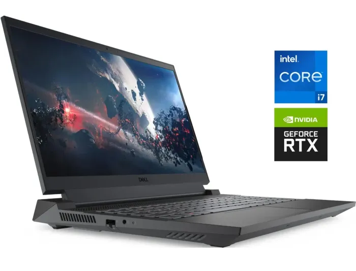 Ігровий ноутбук Б-клас Dell G15 5530 / 15.6" (1920x1080) IPS / Intel Core i7-13650HX (14 (20) ядер по 3.6 - 4.9 GHz) / 16 GB DDR5 / 1000 GB SSD / nVidia GeForce RTX 4060, 8 GB GDDR6, 128-bit / WebCam б/в - зображення 1