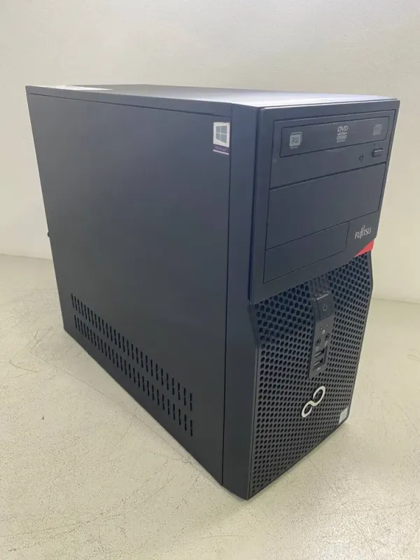 Комп'ютер Fujitsu Esprimo P556 E85 Tower / Intel Core i3-6100 (2 (4) ядра по 3.7 GHz) / 8 GB DDR4 / 128 GB SSD / Intel HD Graphics 530 / DVD-ROM б/в - зображення 3