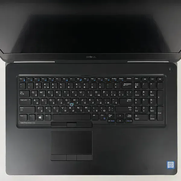 Мобільна робоча станція Dell Precision 7710 / 17.3" (1920x1080) IPS / Intel Core i7-6820HQ (4 (8) ядра по 2.7 - 3.6 GHz) / 16 GB DDR4 / 512 GB SSD / nVidia Quadro M4000M, 4 GB GDDR5, 256-bit / HDMI / WebCam б/в - зображення 3