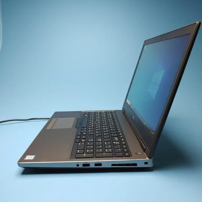 Мобільна робоча станція Б-клас Dell Precision 7540 / 15.6" (1920x1080) IPS / Intel Core i7-9750H (6 (12) ядер по 2.6 - 4.5 GHz) / 64 GB DDR4 / 1000 GB SSD / nVidia Quadro RTX 3000, 6 GB GDDR6, 192-bit / WebCam / Win 10 Pro б/в - зображення 4