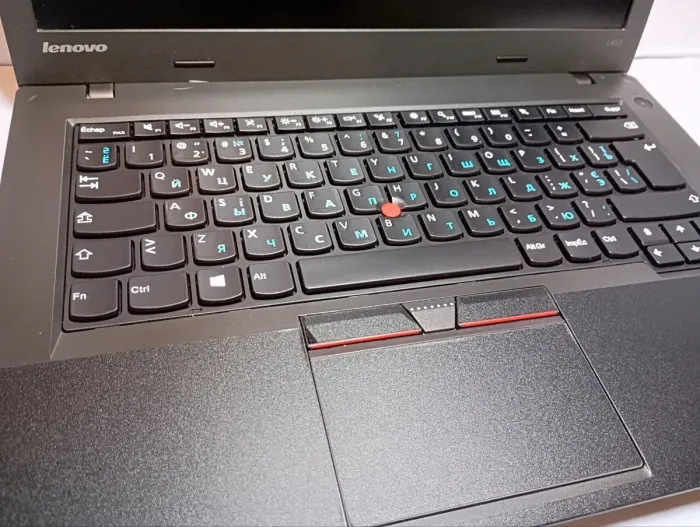 Ноутбук Б-клас Lenovo ThinkPad L450 / 14" (1920x1080) IPS / Intel Core i5-5300U (2 (4) ядра по 2.3 - 2.9 GHz) / 8 GB DDR3 / 120 GB SSD / Intel HD Graphics 5500 / WebCam б/в - зображення 8