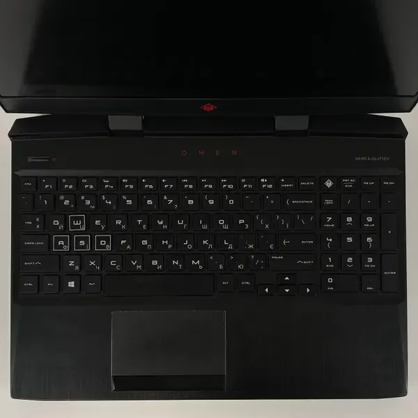 Ігровий ноутбук Б-клас HP Omen 15-dc0030nr / 15.6" (1920x1080) IPS / Intel Core i7-8750H (6 (12) ядер по 2.2 - 4.1 GHz) / 16 GB DDR4 / 512 GB SSD / nVidia GeForce GTX 1060, 6 GB GDDR5, 192-bit / WebCam / HDMI б/в - зображення 3