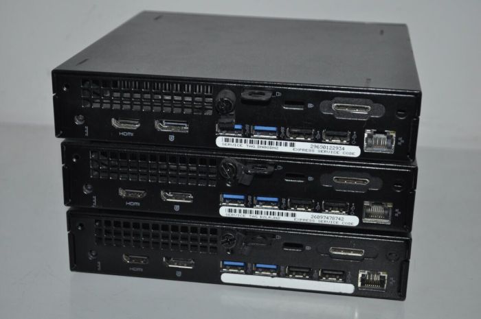 Неттоп Dell OptiPlex 3040 Micro USFF / Intel Core i5-6500T (4 ядра по 2.5 - 3.1 GHz) / 8 GB DDR3 / 250 GB HDD / Intel HD Graphics 530 / Блок питания б/в - зображення 5