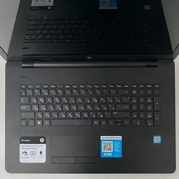 Ноутбук HP Laptop 17-bs049dx / 17.3" (1600x900) TN / Intel Core i5-7200U (2 (4) ядра по 2.5 - 3.1 GHz) / 16 GB DDR4 / 256 GB SSD / Intel HD Graphics 620 / WebCam / HDMI б/у - зображення 3
