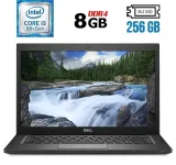 Ноутбук Б-клас Dell Latitude 7490 / 14" (1920x1080) IPS / Intel Core i5-8350U (4 (8) ядра по 1.7 - 3.6 GHz) / 8 GB DDR4 / 256 GB SSD M.2 / Intel UHD Graphics 620 / WebCam / USB 3.1 / HDMI б/в