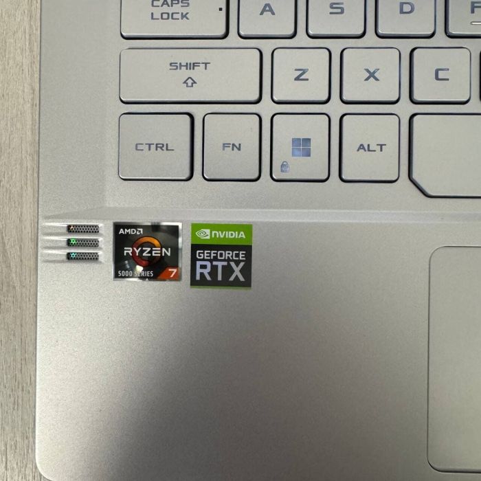 Ігровий ноутбук Asus ROG Zephyrus G14 GA401QM / 14" (1920x1080) IPS / AMD Ryzen 7 5800HS (8 (16) ядер по 2,8 - 4,4 ГГц) / 16 ГБ DDR4 / 512 ГБ SSD / nVidia GeForce RTX 3060, 6 ГБ GDDR6, 192-біт б/в - зображення 4