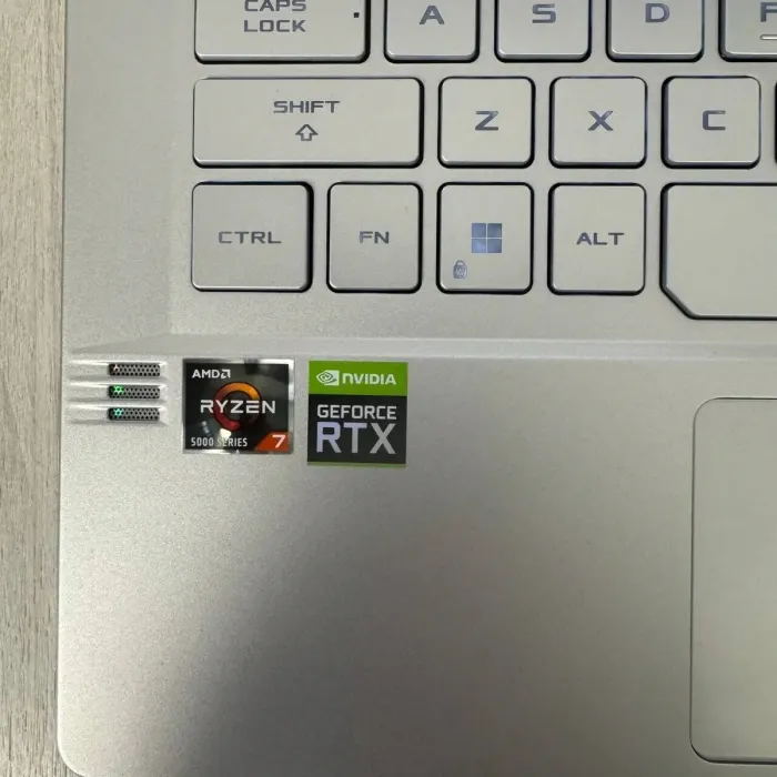 Ігровий ноутбук Asus ROG Zephyrus G14 GA401QM / 14" (1920x1080) IPS / AMD Ryzen 7 5800HS (8 (16) ядер по 2,8 - 4,4 ГГц) / 16 ГБ DDR4 / 512 ГБ SSD / nVidia GeForce RTX 3060, 6 ГБ GDDR6, 192-біт б/в - зображення 4