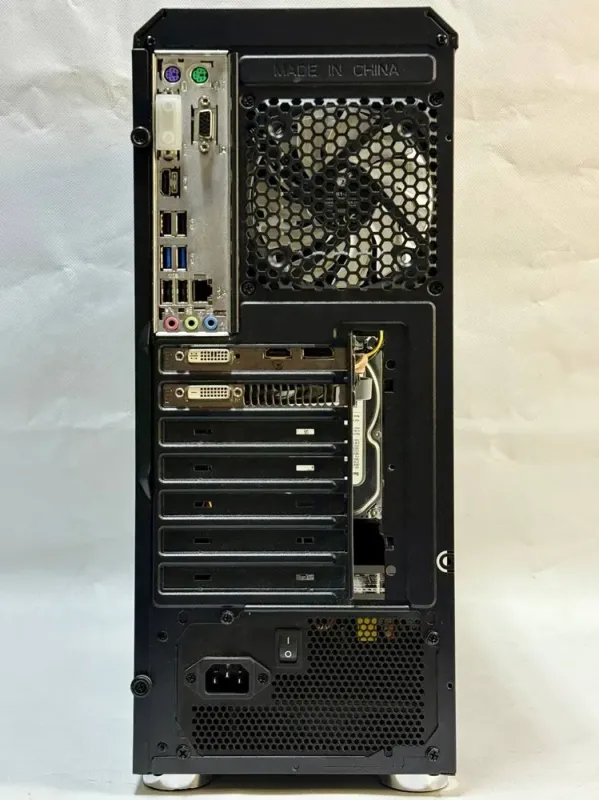 Комп'ютер 1stPlayer Black з вікном Tower / Intel Core i3-10100F (4 (8) ядра по 3.6 - 4.3 ГГц) / 16 ГБ DDR4 / 240 ГБ SSD + 500 ГБ HDD / nVidia GeForce GTX 660, 2 ГБ GDDR5, 192-bit / 400 Вт б/в - зображення 6