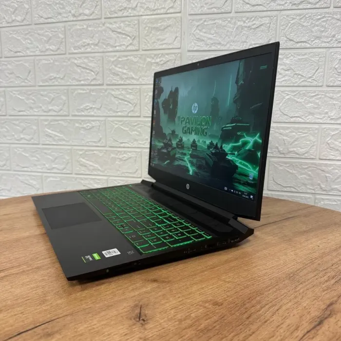 Ігровий ноутбук Б-клас HP Pavilion Gaming 16-a0032dx / 16.1" (1920x1080) IPS / Intel Core i5-10300H (4 (8) ядер по 2.5 - 4.5 GHz) / 16 GB DDR4 / 512 GB SSD NVMe / nVidia GeForce GTX 1660 Ti Max-Q, 6 GB GDDR6, 192-bit / WebCam б/в - зображення 5