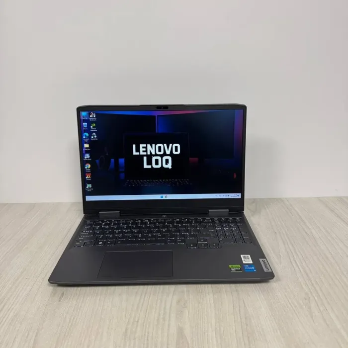 Ігровий ноутбук Lenovo LOQ 15IRH8 / 15,6" (1920x1080) IPS / Intel Core i5-13420H (8 (12) ядер по 2.1 - 4.6 GHz) / 16 GB DDR5 / 1000 GB SSD NVMe / nVidia GeForce RTX 3050, 6 GB GDDR6, 96-bit / WebCam б/в - зображення 2