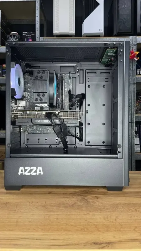 Новий ігровий ПК Azza / Core i5-12400F (6 ядер по 2.5-4.4GHz) / 16GB DDR4 / 256GB SSD M.2 + 1000GB HDD / GeForce RTX 3070, 8GB GDDR6, 192-bit / 750W - зображення 3