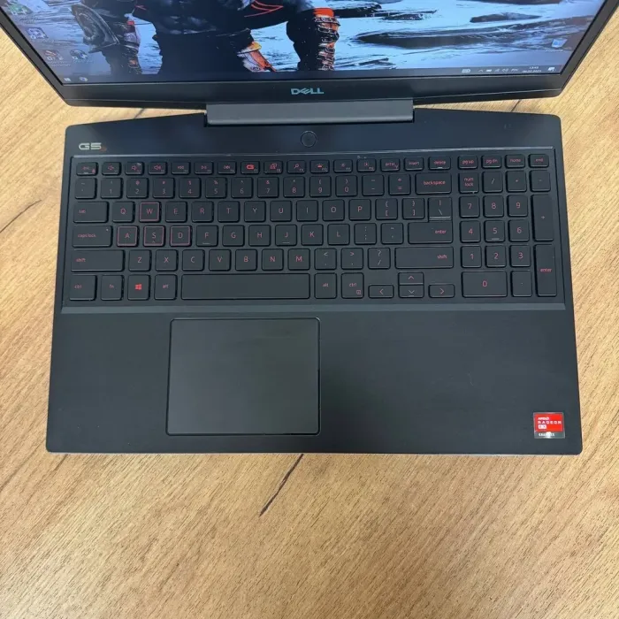 Ігровий ноутбук Б-клас Dell G5 5505 / 15.6" (1920x1080) IPS / AMD Ryzen 5 4600H (6 (12) ядер по 3.0 - 4.0 GHz) / 8 GB DDR4 / 256 GB SSD / AMD Radeon RX 5600M, 6 GB GDDR6, 192-bit / WebCam б/в - зображення 7