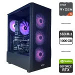 Збірка під замовлення: комп'ютер A-Data XPG Valor Mesh C Black Tower / AMD Ryzen 5 7500F (6 (12) ядер по 3.7 - 5.0 GHz) / 32 GB DDR5 / 1000 GB SSD M.2 / nVidia GeForce RTX 3080, 10 GB GDDR6X, 360-bit / 850W б/в