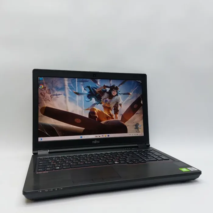 Мобільна робоча станція Fujitsu Celsius H7510 / 15.6" (1920x1080) IPS / Intel Core i7-10850H (6 (12) ядер по 2.7 - 5.1 GHz) / 32 GB DDR4 / 512 GB SSD / Quadro T1000, 4 GB GDDR6, 128-bit / WebCam / HDMI б/в - зображення 6