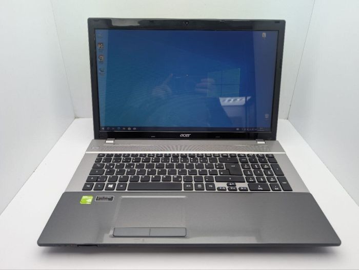 Ноутбук Acer Aspire V3-771G / 17.3" (1600x900) TN / Intel Core i7-2620M (2 (4) ядра по 2.7 - 3.4 GHz) / 8 GB DDR3 / 60 GB SSD + 1000 GB HDD / nVidia GeForce 710M, 2 GB GDDR3, 64-bit / WebCam / DVD-ROM б/в - зображення 2
