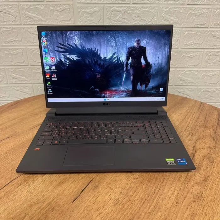 Ігровий ноутбук Б-клас Dell G15 5511 / 15.6" (1920x1080) IPS / Intel Core i7-11800H (8 (16) ядер по 2.3 - 4.6 GHz) / 16 GB DDR4 / 512 GB SSD / nVidia GeForce RTX 3060, 6 GB GDDR6, 192-bit / WebCam б/в - зображення 2