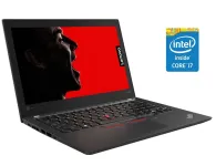 Нетбук Lenovo ThinkPad X280 / 12.5" (1920x1080) IPS Touch / Intel Core i7-8650U (4 (8) ядра по 1.9 - 4.2 GHz) / 16 GB DDR4 / 256 GB SSD / Intel UHD Graphics 620 / WebCam / Win 10 Pro б/в