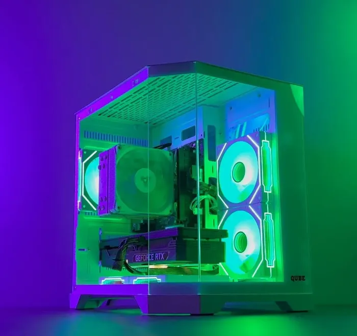 Ігровий ПК Tower / AMD Ryzen 7 5700X (8 (16) ядер по 3,4 - 4,6 ГГц) / 16 ГБ DDR4 / 500 ГБ SSD / nVidia GeForce RTX 3070, 8 ГБ GDDR6, 256-біт б/в - зображення 4