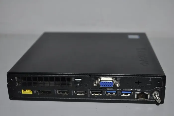 Неттоп Lenovo ThinkCentre M720q Tiny USFF / Intel Core i5-8400T (6 ядер по 1.7 - 3.3 GHz) / 32 GB DDR4 / 512 GB SSD / Intel UHD Graphics 630 / Wi-Fi / Windows 11 Pro б/в - зображення 9