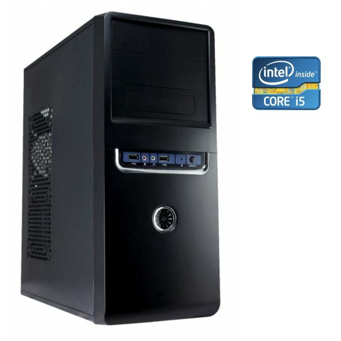 ПК GameMax Tower / Intel Core i5-4570S (4 ядра по 2.9 - 3.6 GHz) / 8 GB DDR3 / 320 GB HDD / Intel HD Graphics 4600 / 400W б/в - изображение 1