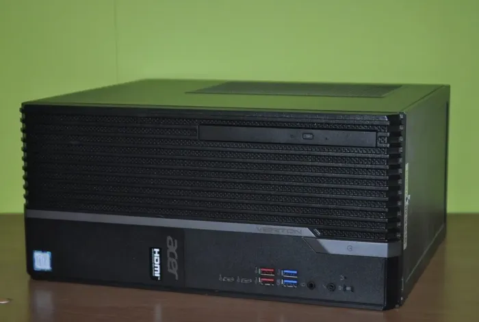 Комп'ютер Acer Veriton S4660G Tower / Intel Core i5-8400 (6 ядер по 2,8 - 4,0 ГГц) / 8 ГБ DDR4 / 256 ГБ SSD M.2 / Intel UHD Graphics 630 / Windows 11 Pro б/в - зображення 5