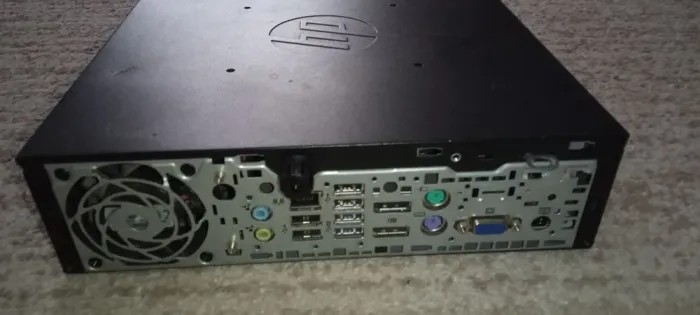 Неттоп Б-клас HP EliteDesk 800 G1 USFF / Intel Core i3-4150 (2 (4) ядра по 3.5 GHz) / 4 GB DDR3 / 30 GB SSD / Intel HD Graphics 4400 / DVD-ROM б/в - зображення 3