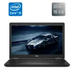 Ноутбук Dell Latitude 5590 / 15.6" (1366x768) TN / Intel Core i5-7300U (2 (4) ядра по 2.6 - 3.5 GHz) / 16 GB DDR4 / 256 GB SSD / Intel UHD Graphics 620 / WebCam / HDMI б/в