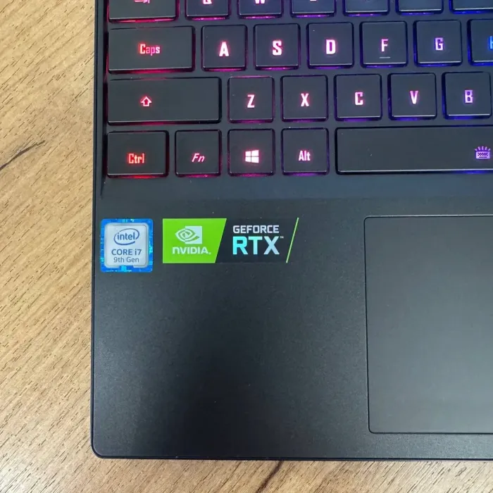 Ігровий ноутбук Б-клас Gigabyte Aero 15 Classic WA / 15.6" (1920x1080) IPS / Intel Core i7-9750H (6 (12) ядер по 2.6 - 4.5 GHz) / 16 GB DDR4 / 512 GB SSD / nVidia GeForce RTX 2060, 6 GB GDDR6, 192-bit / WebCam б/в - зображення 8