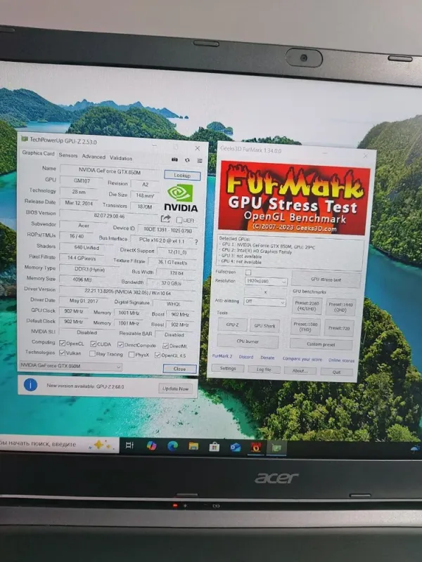 Ноутбук Acer Aspire V5-573G / 15.6" (1920x1080) TN / Intel Core i5-4210U (2 (4) ядра по 1.7 - 2.7 GHz) / 12 GB DDR3 / 512 GB SSD / nVidia GeForce GTX 850M, 2 GB GDDR3, 128-bit / WebCam б/в - зображення 9