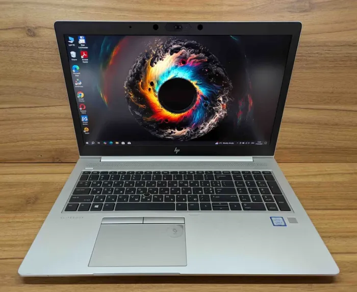 Ультрабук HP EliteBook 850 G5 / 15.6" (1920x1080) IPS / Intel Core i7-8550U (4 (8) ядра по 1.8 - 4.0 GHz) / 16 GB DDR4 / 512 GB SSD / Intel UHD Graphics 620 / WebCam / Fingerprint / Windows 10 б/в - зображення 2