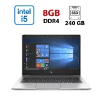 Ультрабук HP ProBook 640 G5 / 14" (1920x1080) IPS / Intel Core i5-8250U (4 (8) ядра по 1.6 - 3.4 GHz) / 8 GB DDR4 / 240 GB SSD / Intel UHD Graphics 620 / WebCam б/в