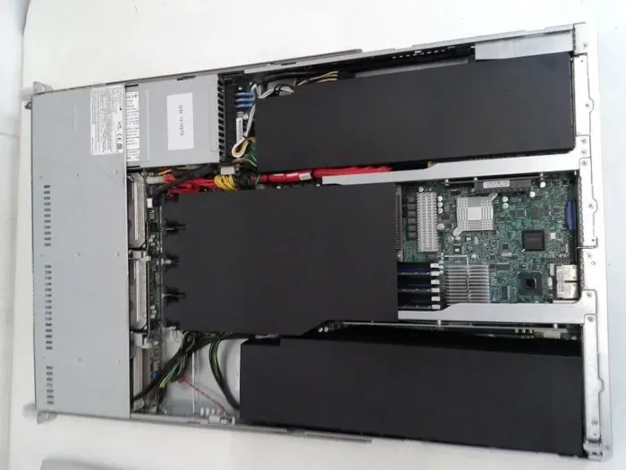 Сервер Supermicro 1U / 2x Intel Xeon X5670 (6 (12) ядер по 2.93 - 3.33 GHz) / 48 GB DDR3 / Без HDD / 2x nVidia Tesla M2090, 6 GB GDDR5, 384-bit / 1400W Gold б/в - зображення 27