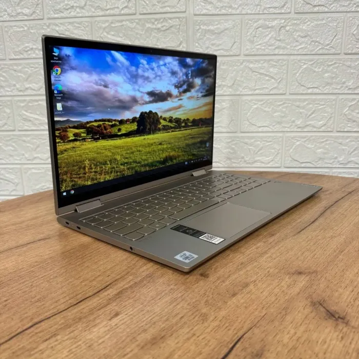Ультрабук-трансформер Lenovo Yoga C740-15IML / 15.6" (1920x1080) IPS Touch / Intel Core i7-10510U (4 (8) ядра по 1.8 - 4.9 GHz) / 12 GB DDR4 / 512 GB SSD / Intel UHD Graphics / WebCam б/в - зображення 4