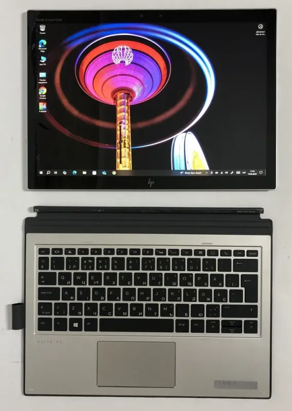 Ультратбук-трансформер HP Elite x2 1013 G3 / 13" (1920x1280) IPS Touch / Intel Core i5-8250U (4 (8) ядра по 1.6 - 3.4 GHz) / 8 GB DDR4 / 256 GB SSD / Intel UHD Graphics 620 / WebCam / Win 10 Pro б/в - зображення 5