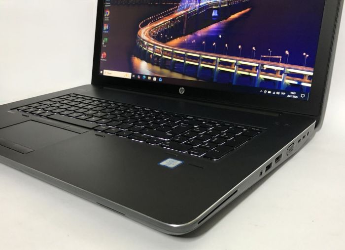 Мобільна робоча станція HP ZBook 17 G3 / 17,3" (1600x900) TN / Intel Core i5-6440HQ (4 ядра по 2,6 - 3,5 ГГц) / 8 ГБ DDR4 / 256 ГБ SSD / nVidia Quadro М1000M, 2 ГБ DDR3, 128-біт / WebCam / Win 10 Pro б/в - изображение 9