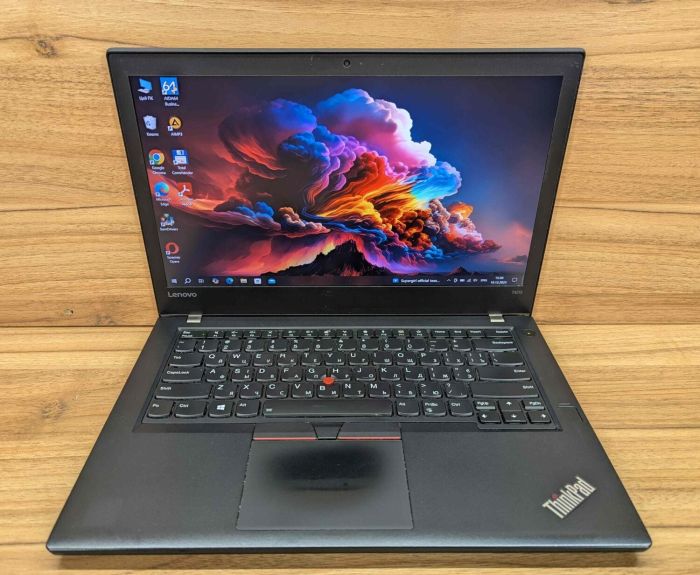 Ультрабук Б-клас Lenovo ThinkPad T470 / 14" (1920x1080) IPS / Intel Core i5-6300U (2 (4) ядра по 2.4 - 3.0 GHz) / 16 GB DDR4 / 512 GB SSD / Intel HD Graphics 520 / WebCam / TouchID / Windows 10 б/в - изображение 2