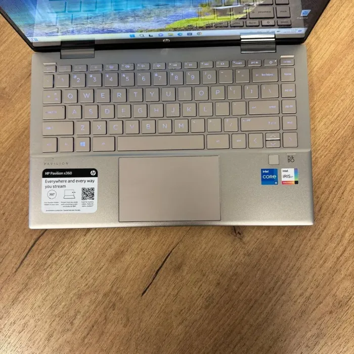 Ультрабук-трансформер HP Pavilion x360 14m-dy0033dx / 14" (1920x1080) IPS Touch / Intel Core i5-1135G7 (4 (8) ядра по 2.4 - 4.2 GHz) / 8 GB DDR4 / 512 GB SSD / Intel Iris Xe Graphics / WebCam б/в - зображення 8